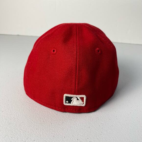 MLB Cincinnati Reds New Era Infant Size 6 48.3 cm Baseball Cap Hat Logo Baby - Picture 4 of 12